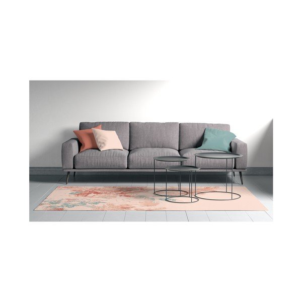 Rožinis kilimas Oyo home Suzzo Rosa, 140 x 220 cm-image-2