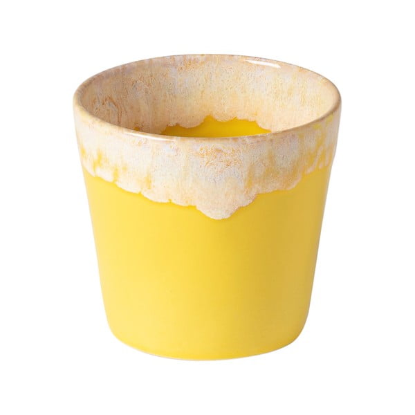 Iš akmens masės puodelis geltonos spalvos/baltos spalvos 210 ml Grespresso – Costa Nova