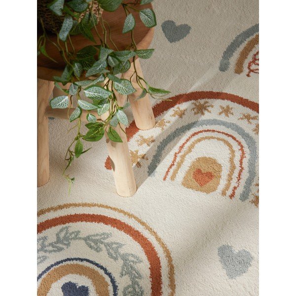 Kreminės spalvos vaikiškas kilimas 200x290 cm Bowie – Hanse Home-image-4