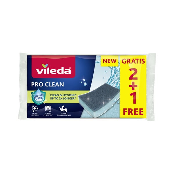 Kempinės indams 9 vnt. Pro Clean – Vileda