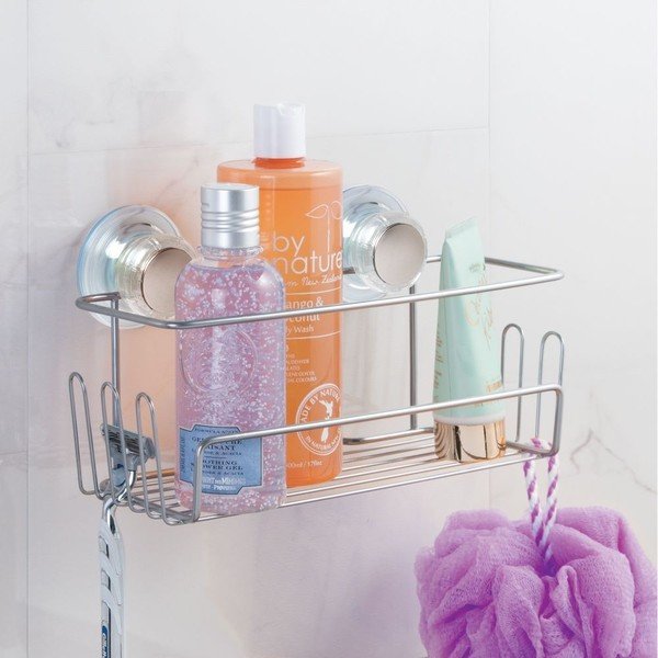 "iDesign Basket" savadarbė nerūdijančio plieno sieninė lentyna-image-1
