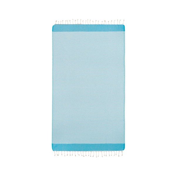 Hamamo vonios rankšluostis "Side Turquoise", 100x180 cm-image-1