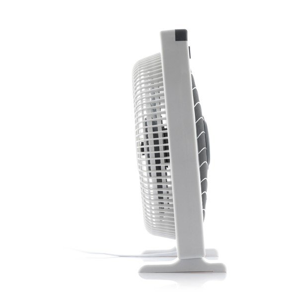 Baltas grindų ventiliatorius InnovaGoods, ø 30 cm-image-4