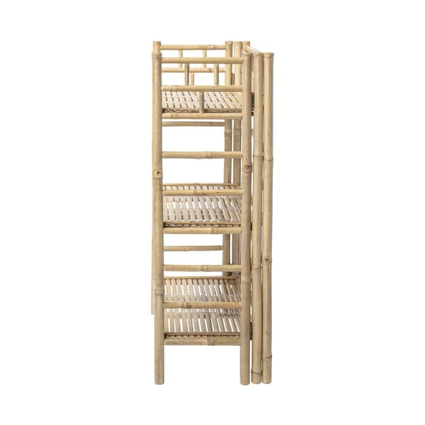 Iš bambuko vaikiška knygų spinta natūralios spalvos 66x105 cm Zep – Bloomingville Mini-image-3