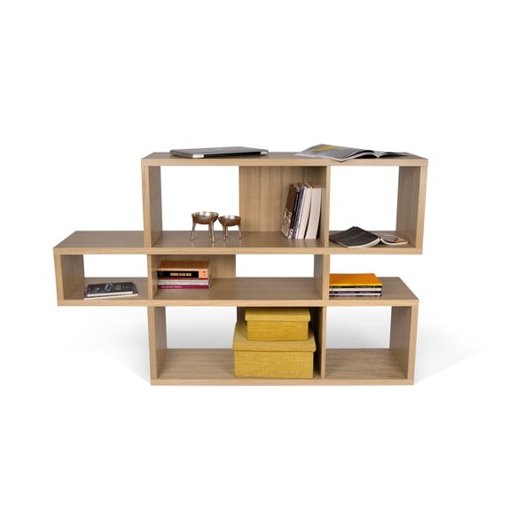 Ruda knygų spinta TemaHome London, 34 x 100 cm-image-4