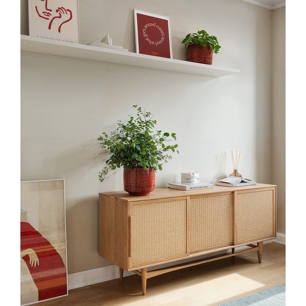 Iš keramikos rankų darbo gėlių vazono dangtelis ø 21 cm Minerva – Artevasi-image-1