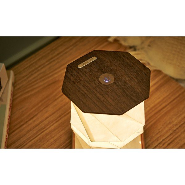 Rudos spalvos šviečianti dekoracija USB ø 12 cm Twist Hexagon – Gingko-image-4