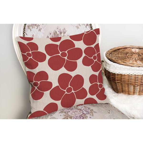 Dekoratyvinis pagalvės užvalkalas 43x43 cm Red Meadow – Mila Home-image-1