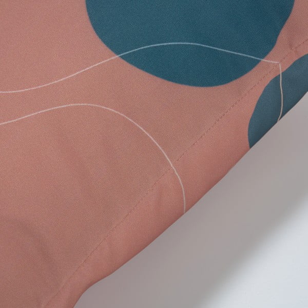 Rožinis pagalvės užvalkalas Kave Home Abish, 45 x 45 cm-image-1