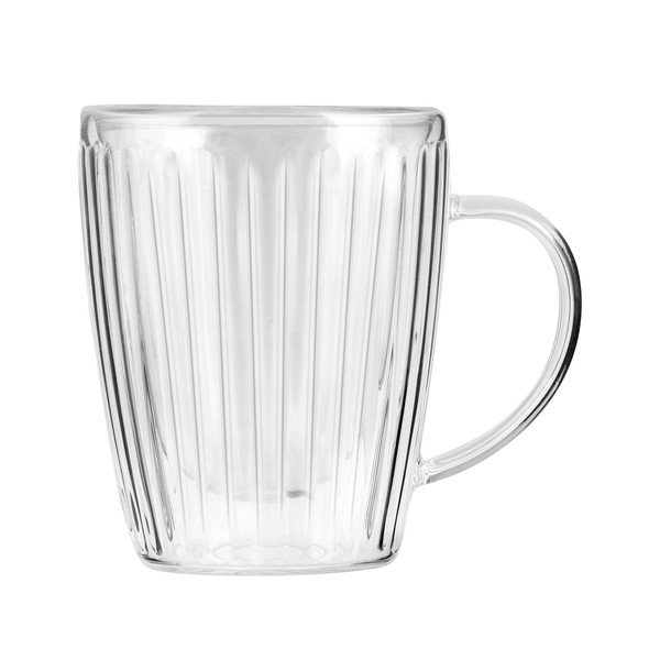 Iš stiklo puodeliai 2 vnt. kapučino 250 ml Livio Duo – Vialli Design-image-4