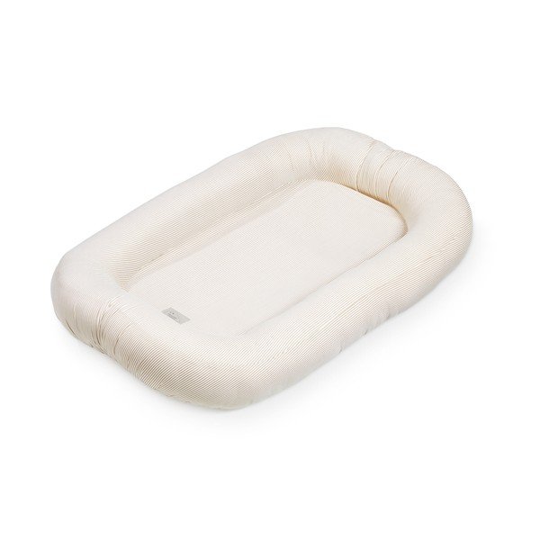 Smėlio spalvos vaikiškas lopšys 52x84 cm Classic Stripes Camel – Cam Cam Copenhagen