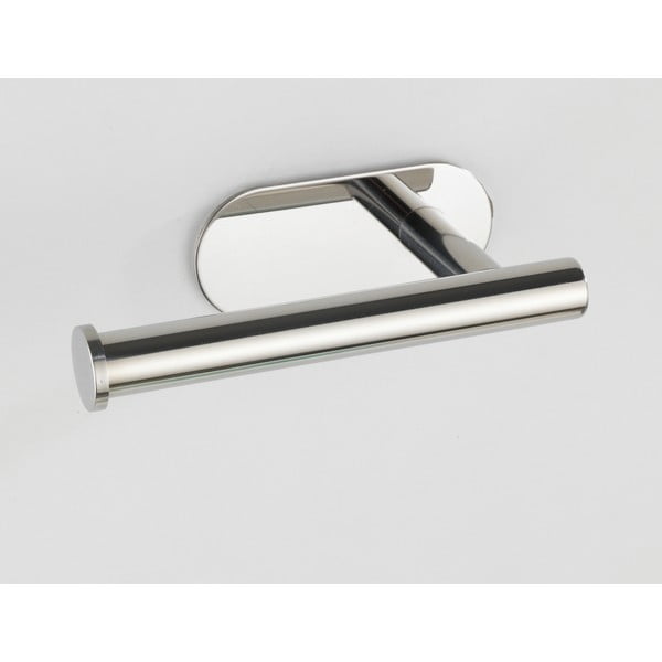 Nerūdijančio plieno tualetinio popieriaus laikiklis be gręžimo Wenko Turbo-Loc® Orea Shine-image-1