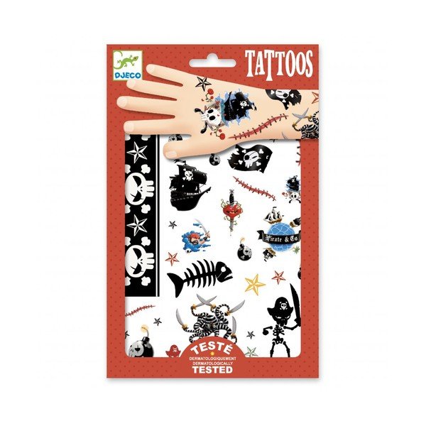 Tatuiruotė Djeco Kids Pirates-image-1