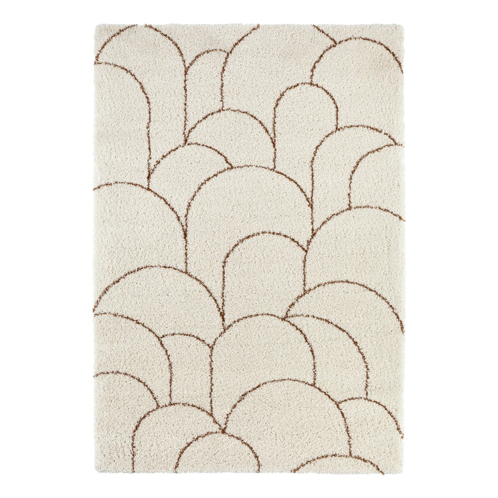 Kreminės baltos spalvos kilimas Mint Rugs Allure Thane, 160 x 230 cm