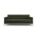 Sofa žalios spalvos 217 cm Bali – Cosmopolitan Design