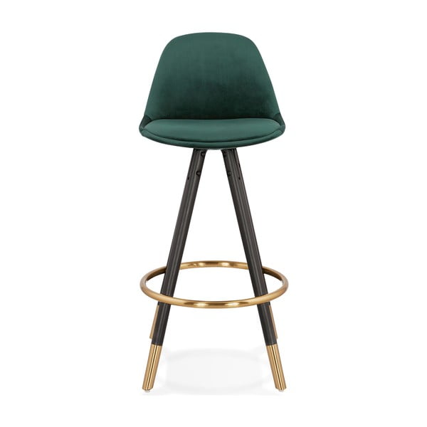 Tamsiai žalia Kokoon Carry mini baro kėdė, sėdynės aukštis 65 cm-image-1