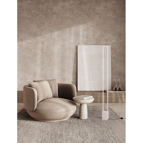 Baltos spalvos pastatomas šviestuvas LED (aukštis 161 cm) Lithos – Nova Luce-image-1