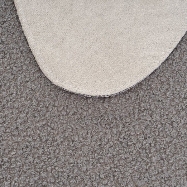 Sintetinė oda ir kailis pilkos spalvos 60x90 cm Sherpa – Casa Selección-image-2