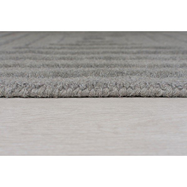 Pilkas vilnonis kilimas Flair Rugs Estela, 160 x 230 cm-image-2