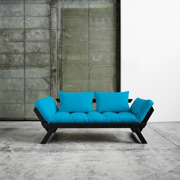 Sofa "Karup Bebop Black/Horizon Blue