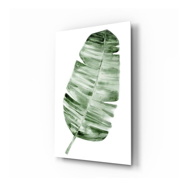 Paveikslas ant stiklo Insigne Forest Feather, 70 x 110 cm