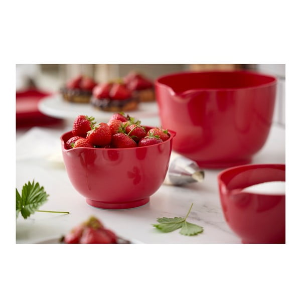 Dubenys raudonos spalvos 4 vnt. ø 23 cm Margrethe – Rosti-image-3