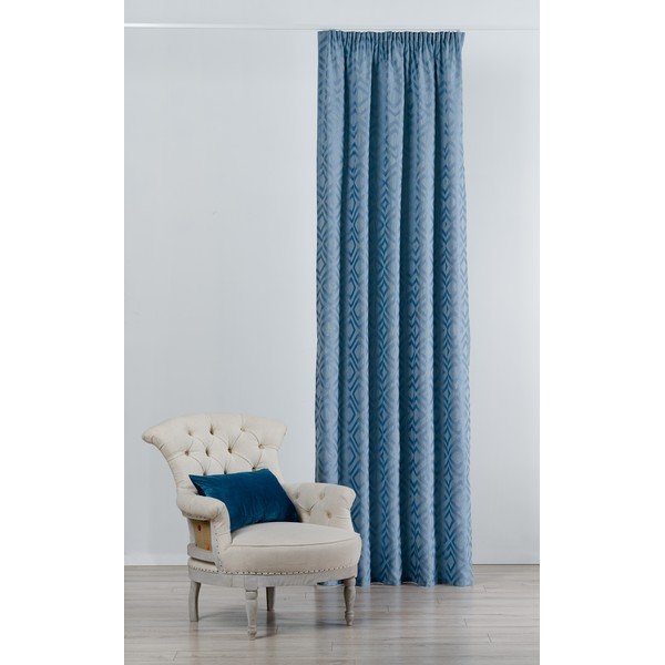 Užuolaida mėlynos spalvos 140x245 cm Giuseppe – Mendola Fabrics-image-1
