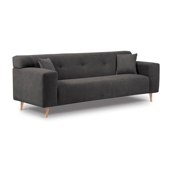 Tamsiai pilka "Kooko Home Twist" sofa, 247 cm