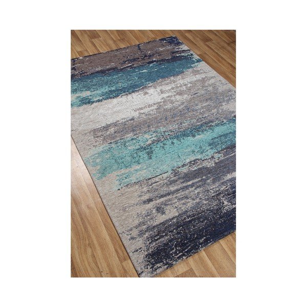 Kilimas Garida Aqua Abstract, 80 x 150 cm-image-1