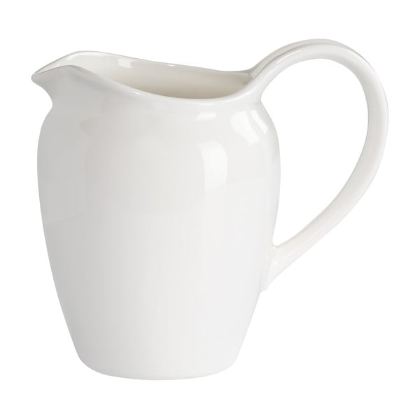 Baltas porcelianinis pieno ąsotis Maxwell & Williams Basic, 720 ml