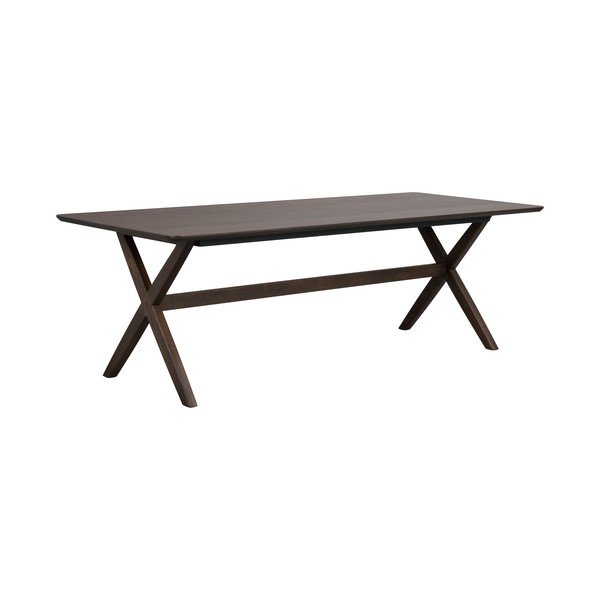 Valgomojo stalas su ąžuolo dekoru 230x95 cm Calverton - Rowico-image-3