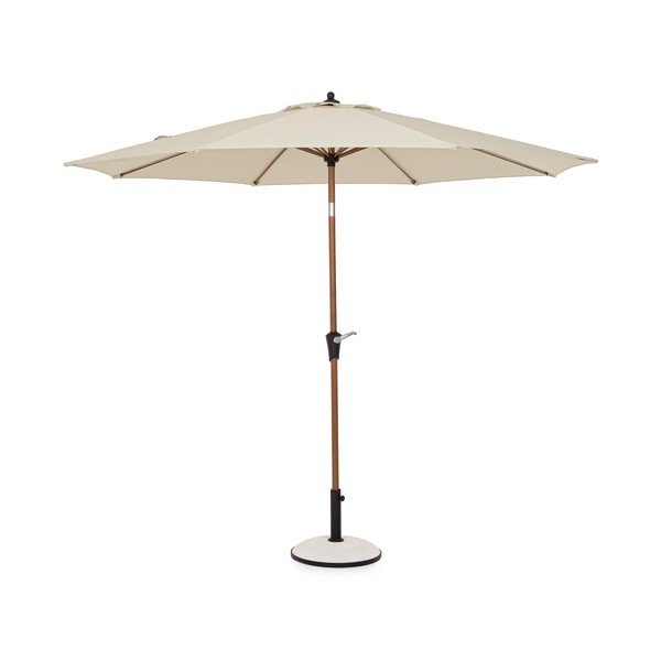 Smėlio spalvos skėtis nuo saulės ø 300 cm Palinuro – Bizzotto