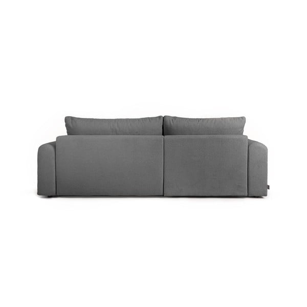 Iš boucle sulankstoma kampinė sofa pilkos spalvos (su kairiuoju kampu) Quinoa – Bonami Selection-image-4