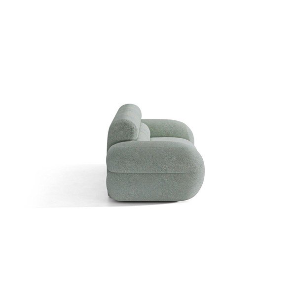 Mėlynos spalvos sofa iš šenilinio audinio 220 cm Neo – Micadoni -image-2