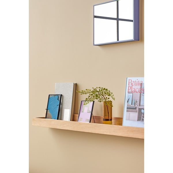 Sieninė lentyna natūralios spalvos iš ąžuolo paveikslėliams 120 cm Folk – Hübsch-image-3