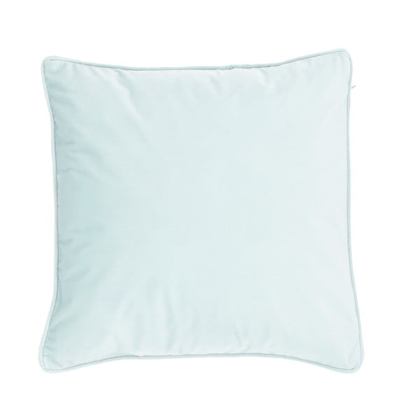 Šviesiai mėlyna pagalvėlė Tiseco Home Studio Velvety, 45 x 45 cm