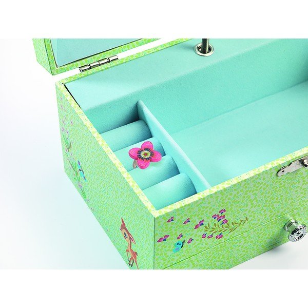 Medinė muzikinė dėžutė Djeco Bambi-image-1