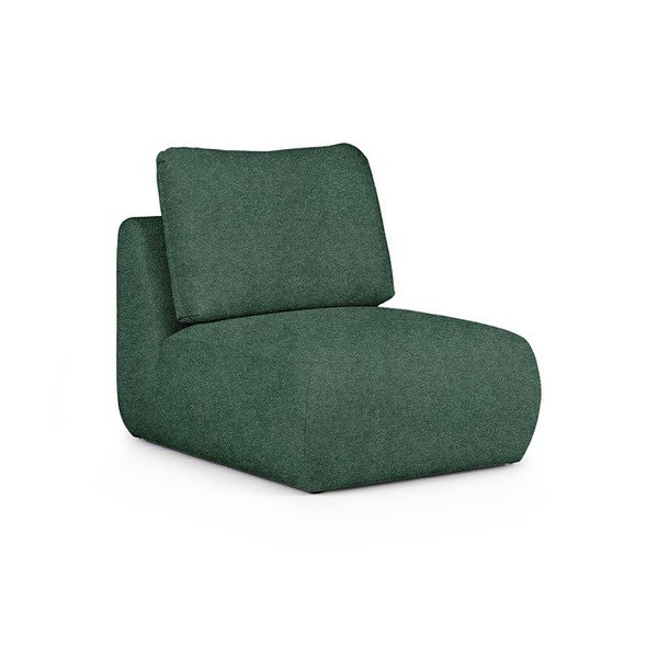 Žalios spalvos iš boucle krėslas Mirel – Rodier