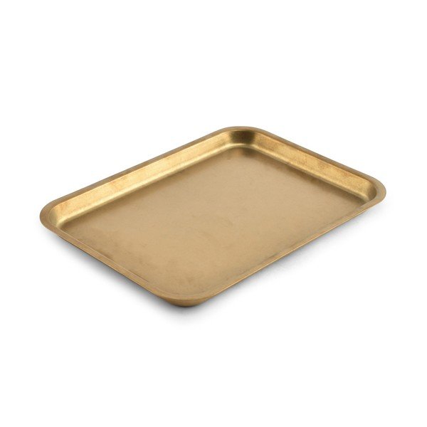 Iš nerūdijančio plieno padėklas serviravimo padėklas 16x22 cm Serve – BonBistro