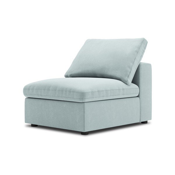 Šviesiai mėlyna modulinės sofos vidurinė dalis Windsor & Co Sofas Galaxy-image-2