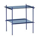 Šoninis stalas su stikliniu stalviršiu Niche – Hübsch