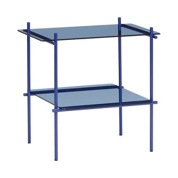 Šoninis stalas su stikliniu stalviršiu Niche – Hübsch