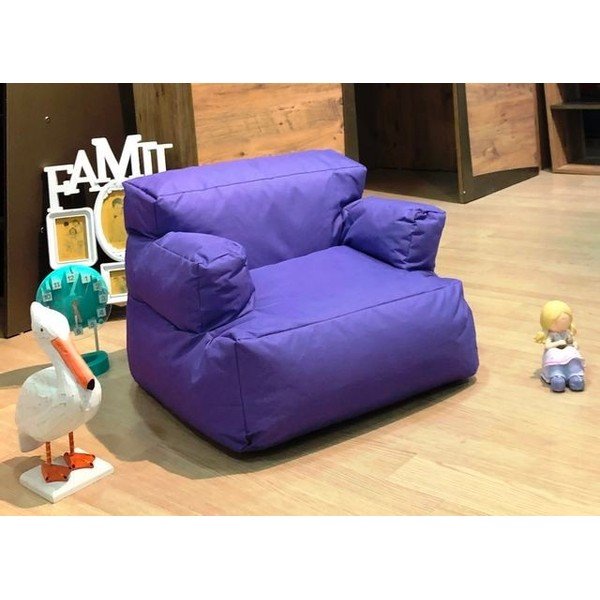 Vaikiškas sodo sėdmaišis su taburete Mini Relax – Floriane Garden-image-2