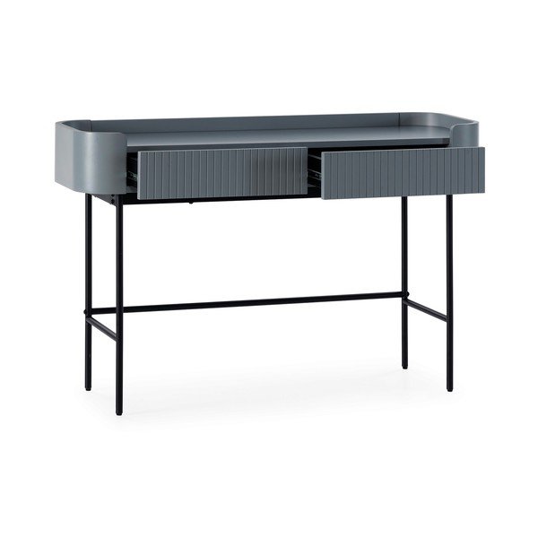 Mėlynos spalvos konsolinis staliukas 40x120 cm Willa – MOME-image-2