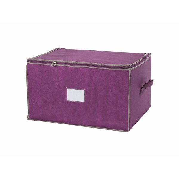 Violetinė saugojimo dėžė su vidine vakuumine pakuote "Compactor Tote", 108 l tūrio-image-1
