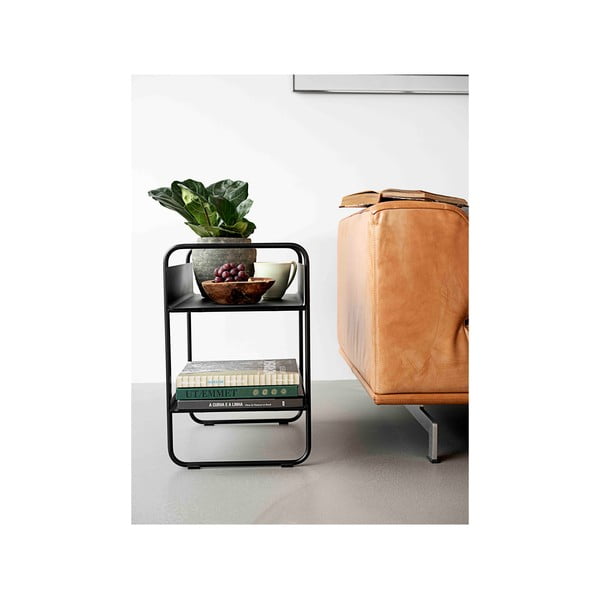 Juodo metalo konsolinis staliukas 36x48 cm A-Console - Zone-image-2