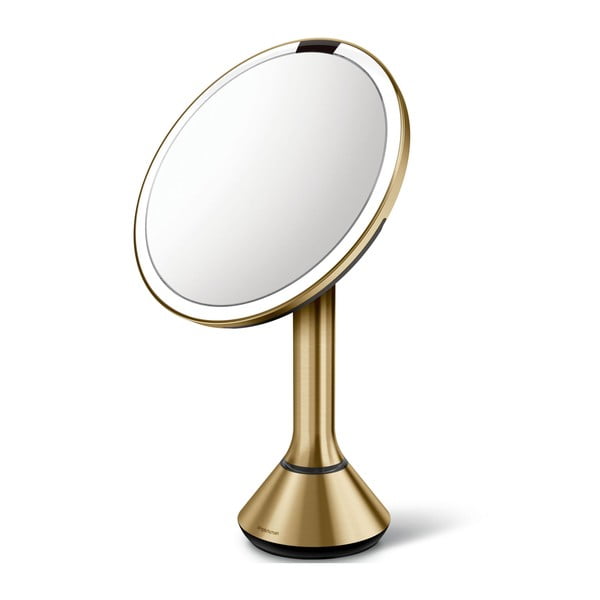 Kosmetinis veidrodis (5x) su apšvietimu/didinantis ø 20 cm Sensor – simplehuman-image-4