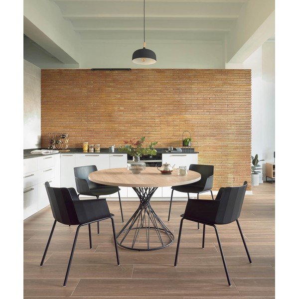 Apvalios formos valgomojo stalas ø 120 cm Niut – Kave Home-image-1