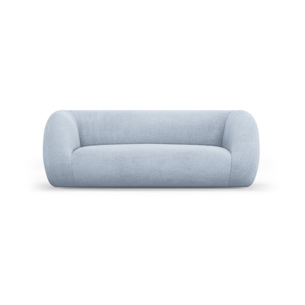 Sofa iš boucle šviesiai mėlynos spalvos 210 cm Essen – Cosmopolitan Design