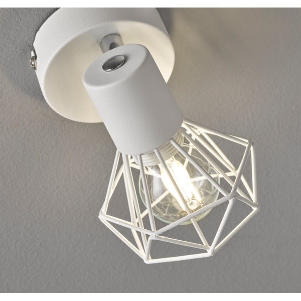 Taškinis šviestuvas baltos spalvos 8x14 cm Ran – Fischer & Honsel-image-2